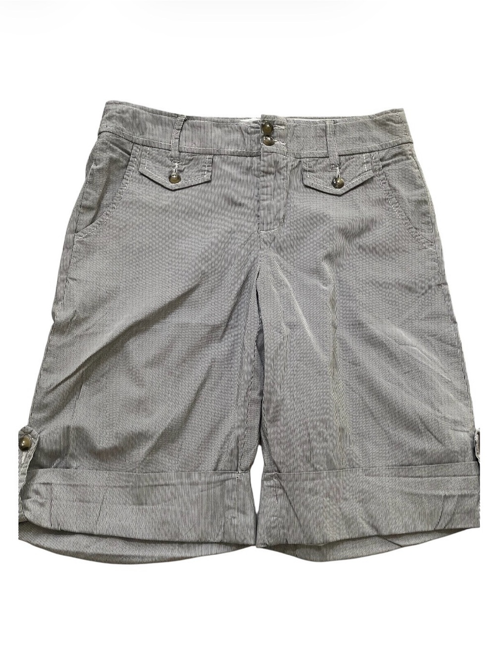 intro. Light Gray Women’s Bermuda Shorts